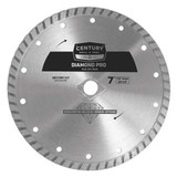 Century Drill & Tool Diamond Saw Blade,7 in.,Turbo Rim 75452