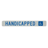 Lyle ADA Handicapped Parking Sign,2-1/2"x20"  CS-001-20HA