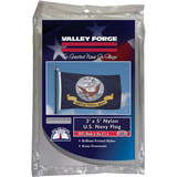 Valley Forge 3 Ft. x 5 Ft. Nylon Navy Military Flag BTUSNV3