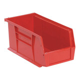 Quantum Storage Systems Stacking Ultra Bin,10"x5"x5",Red,PK8 K-QUS230RD-8