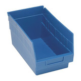 Quantum Storage Systems Shelf Bins,11-5/8"x6-5/8"x6",Blu,PK10 K-QSB202BL-10