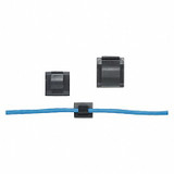 Panduit Cable Clip,0.38 in Bundle,Black,PK100 ACC38-A-C20