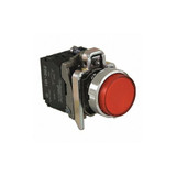 Schneider Electric Illuminated Push Button,22mm,Red XB4BW14B5