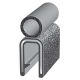 Trim-Lok Trim Seal,Alum Clip,0.36 In W,100 Ft 6100B3X3-16C-100