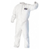 Kleenguard Coveralls,3XL,Wht,KleenGuard A30,PK21  46106