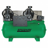 Speedaire Electric Air Compressor, 5 hp, 2 Stage 35WC61