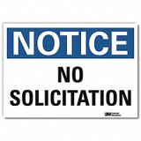 Lyle Notice Sign,5inx7in,Reflective Sheeting  U5-1411-RD_7X5