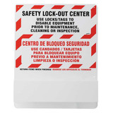 Brady Lockout Board,30 In H  3013