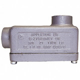 Appleton Electric Conduit Outlet Body,Iron,Trd Sz 3/4in ERLB75