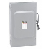 Square D Safety Switch,240VAC,3PST,200 Amps AC D324N