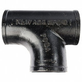 Sim Supply Tee,Cast Iron, 1 1/2 in Pipe Size,Socket  220806