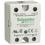 Schneider Electric SolStateRelay,In4-32VDC,Out48-530VAC,SCR 6475AXXSZS-DC3