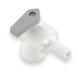 Parker Valve Barbed Female Elbow,1/4,Wht,Poly"  PBPP4VFE4