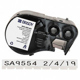 Brady Precut Label Roll Cartridge,White,Matte  M4C-500-492