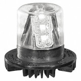 Code 3 LED Strobe Light Head,1" L,1-1/2" W HB915W
