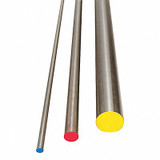 Sim Supply Tool Steel Rod,36 in L,1/4 in Dia.  W1DE6