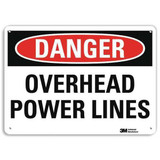 Lyle Danger Sign,7 in x 10 in,Aluminum  U3-1891-RA_10X7