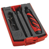 Shaviv Deburring Tool Set,Plastic,Hi Speed Stl.  154-00034