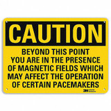 Lyle Caution Sign,10 in x 14 in,Plastic U4-1085-NP_14X10