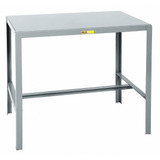 Little Giant Fixed Work Table,Steel,48" W,24" D  MT1-2448-30