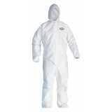 Kleenguard Coveralls,2XL,Wht,KleenGuard A45,PK25  41507