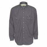 Mcr Safety Flame-Resistant Collared Shirt,2XL Size SBS1001X2