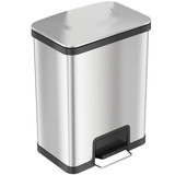 Hls Commercial Trash Can 13 Gallon Step With AirStep Te HLS13SS