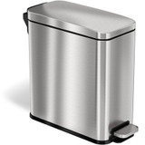 Hls Commercial Step Trash Can With Plastic Liner,3 Gall HLSS03R