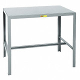 Little Giant Fixed Work Table,Steel,48" W,24" D  MT1-2448-42
