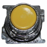 Eaton Non-Illum Push Button Operator,Yellow  10250T104