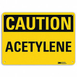 Lyle Caution Sign,7 inx10 in,Plastic U4-1040-NP_10X7