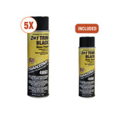 Buy (5) Paint Gloss 2 In 1 Black Trim 20oz Aerosol, And Get (1) 4663-B5G1