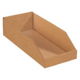 Partners Brand Bins,Open Top,12x24x4x1/2",PK50 BINMT1224K