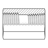 Adaptall Hose Adapter,3/8",BSPP,3/8",NPT  9044-0606