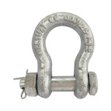 Sim Supply Anchor Shackle,3,000 lb,Carbon Steel  55AX93