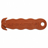 Klever Safety Cutter,Brown Handle,SS Blade KCJ-1SSNX