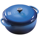 Lodge 7-1/2 Qt. Dutch Oven, Carolina Blue EC7D33