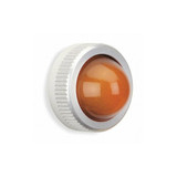 Schneider Electric Pilot Light Lens,25mm,Amber,Glass 9001A6