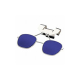 Honeywell Uvex Clip On Eyewear,Cobalt,ChromePlatedSteel 32-8LFFB4-0000