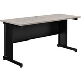 Interion 60""W Desk - Rustic Gray