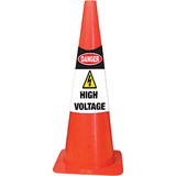 Cone Collars "Danger - High Voltage" TCC-1