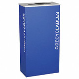 Tough Guy Recycling Container,Blue,17 gal.  22N298
