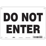 Condor Safety Sign,7 inx10 in,Polyethylene 472H33