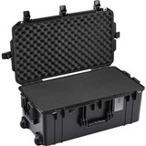 Pelican Pelican Aircase w Foam,8.22 in,PrPu,Blk 1606AIR