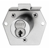 Best Intchge Core Latchbolt Locks,Slv,Diamond 5L7RL2626A453