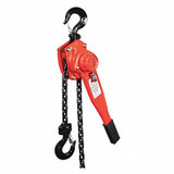 Dayton Lever Chain Hoist,3000 lb.,Lift 15 ft.  49CX79