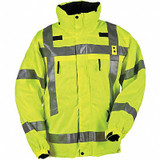 5.11 3-in-1 Parka,XL,Reflective Yellow 48033