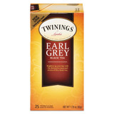 TWININGS® Tea Bags, Earl Grey, 1.76 Oz, 25/box TNA51728