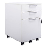 Union & Scale™ CABINET,3DRWR,WH,MOBL,PED UN56980-CC