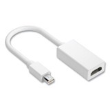 NXT Technologies™ Mini Displayport To Hdmi Adapter, 6", White NX60397